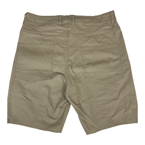 No Boundaries Khaki Shorts Utility Pockets Casual Everyday Brown Size 32 - Picture 3 of 5